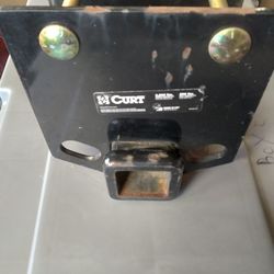 RV Bumper Hitch, 4" Bumper, 2" Receiver 