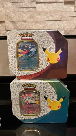 Pokemon 30th celebration tins