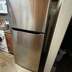 LG  stainless steel fridge