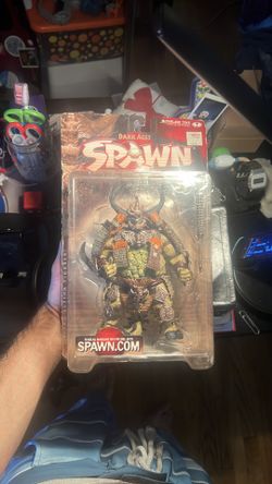 McFarlane’s Curse of the Spawn original release, still boxed with small wear on box