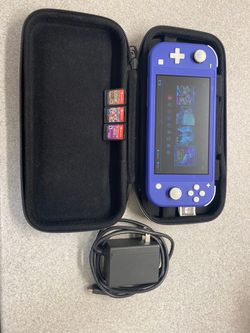 Nintendo Switch Lite Blue Bundle