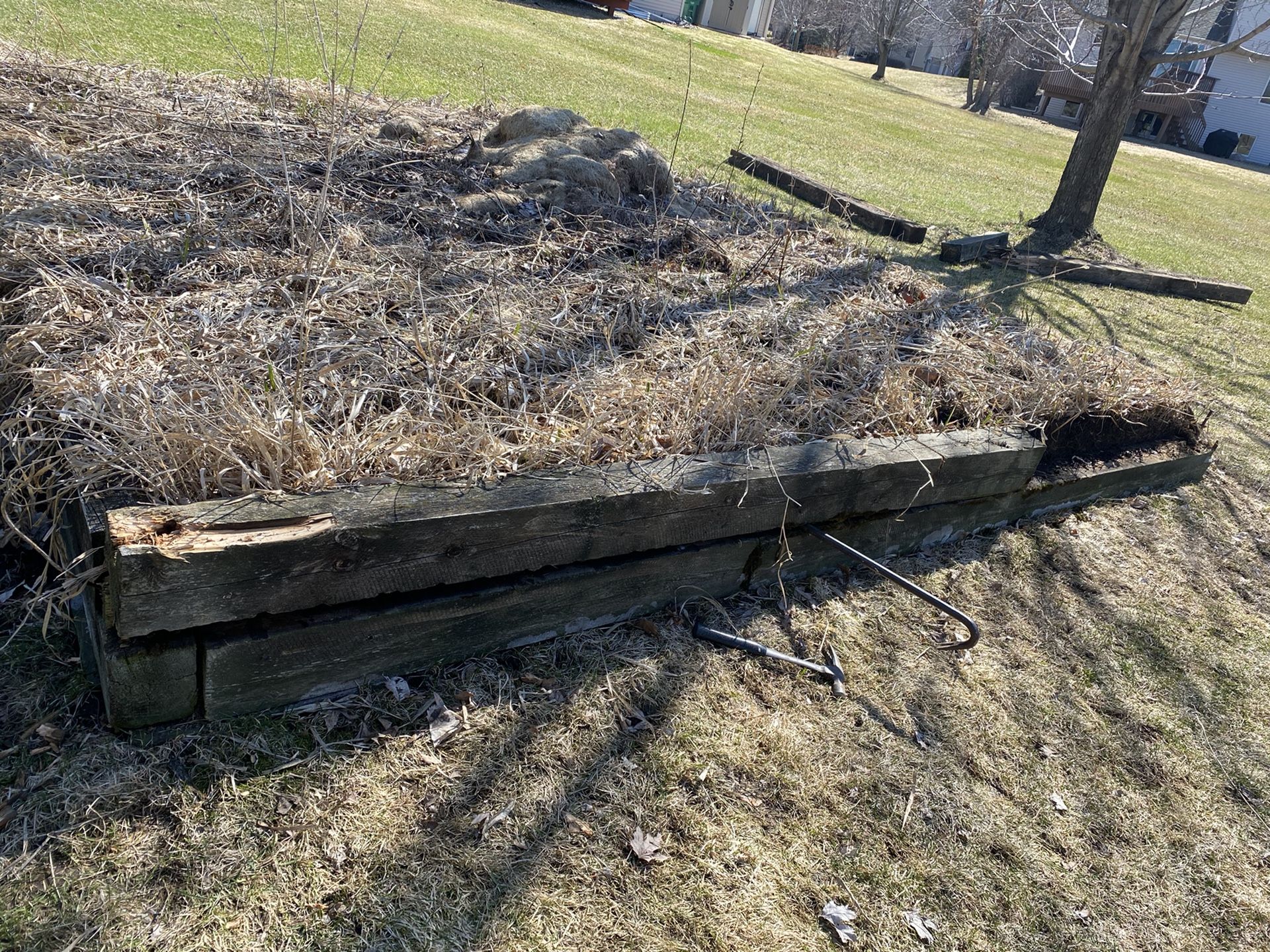 Garden walls removed