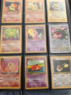 Pokemon vintage lot