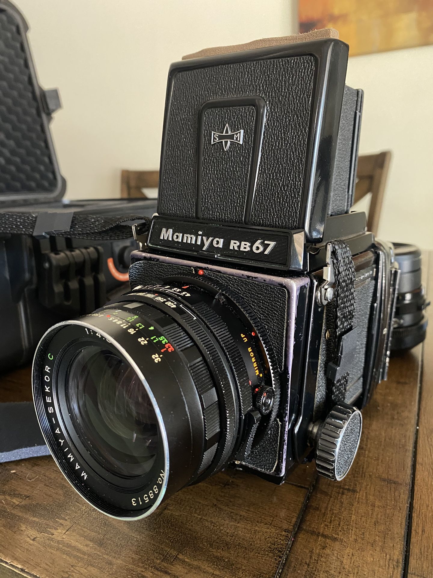 Mamiya RB67 – 65mm 127mm Lenses, Backs, Accessories