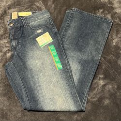 Women’s Faded Glory Bootcut Blue Denim Stretch Jeans Size 10 A. NWT. 