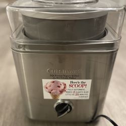 Cuisineart Ice Cream Maker/Frozen Yogurt Maker
