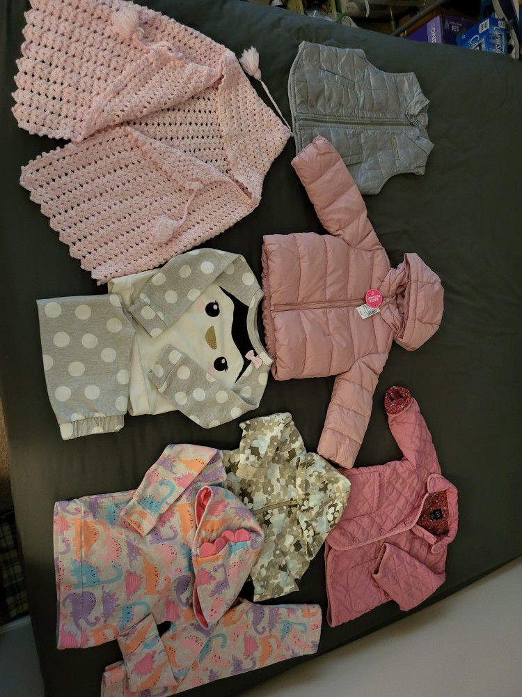 Toddler Girl Winter Clothing Bundle 2T