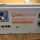 Battery Aolithium 5,120 KWh