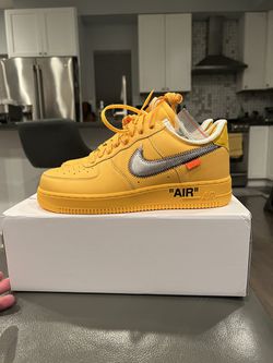 LeBron James Off-White™ Nike Air Force 1 Yellow