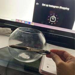 Vase/round Clear Vase