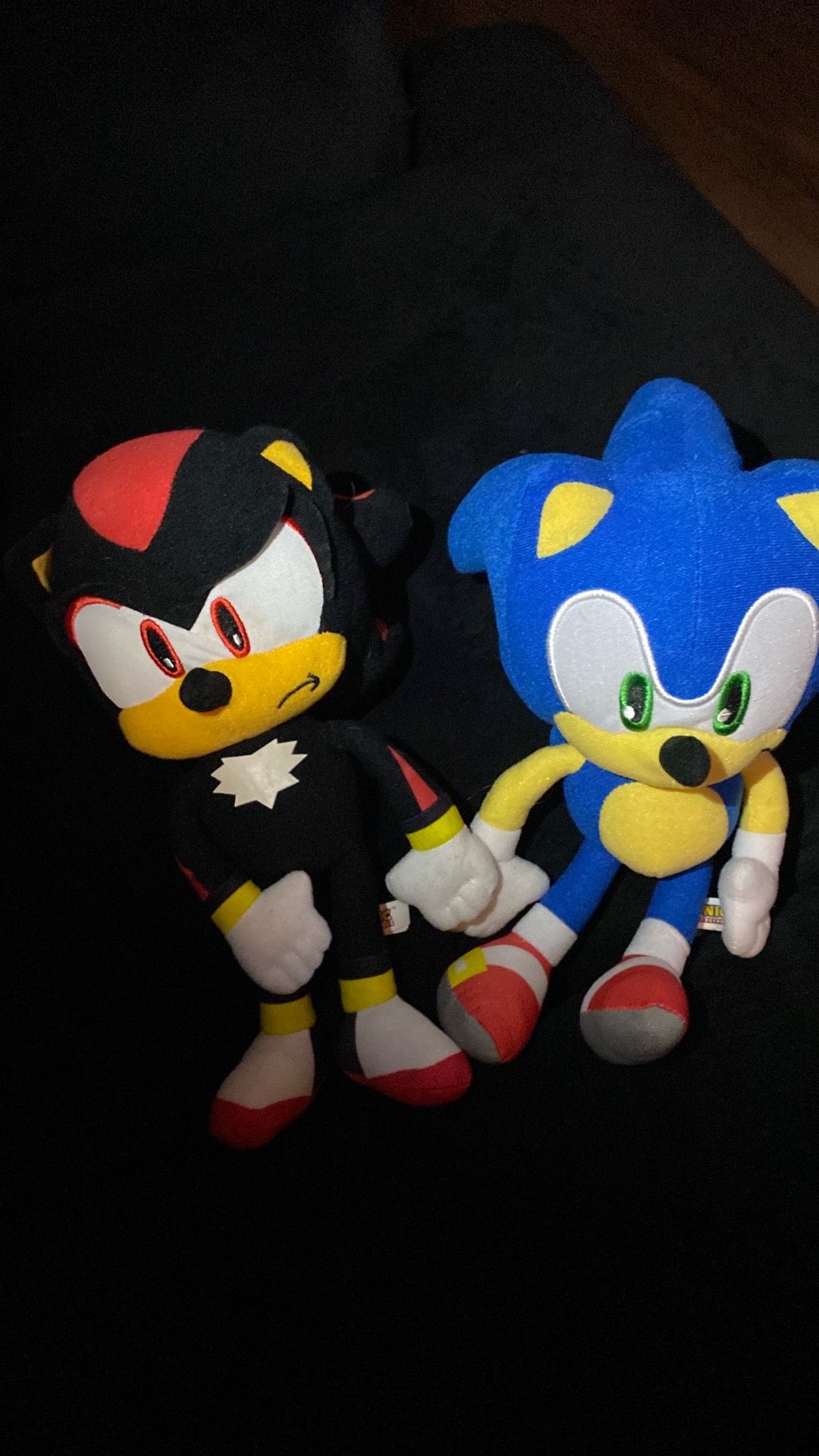 Plush set two pieces Sega sonic