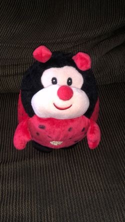 Vintage Ladybug Stuffed Animal 