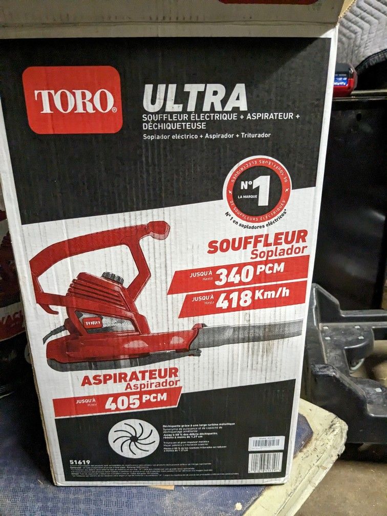 Toro Ultra Blower/Vacuum 