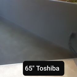 Toshiba 65" Smart TV (for Repair OR Parts)