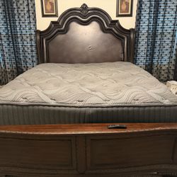 King Size Bed  Only No Mattresses