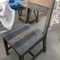 Brand New Multicolor Wood Accent Chair, Retails For Over $220