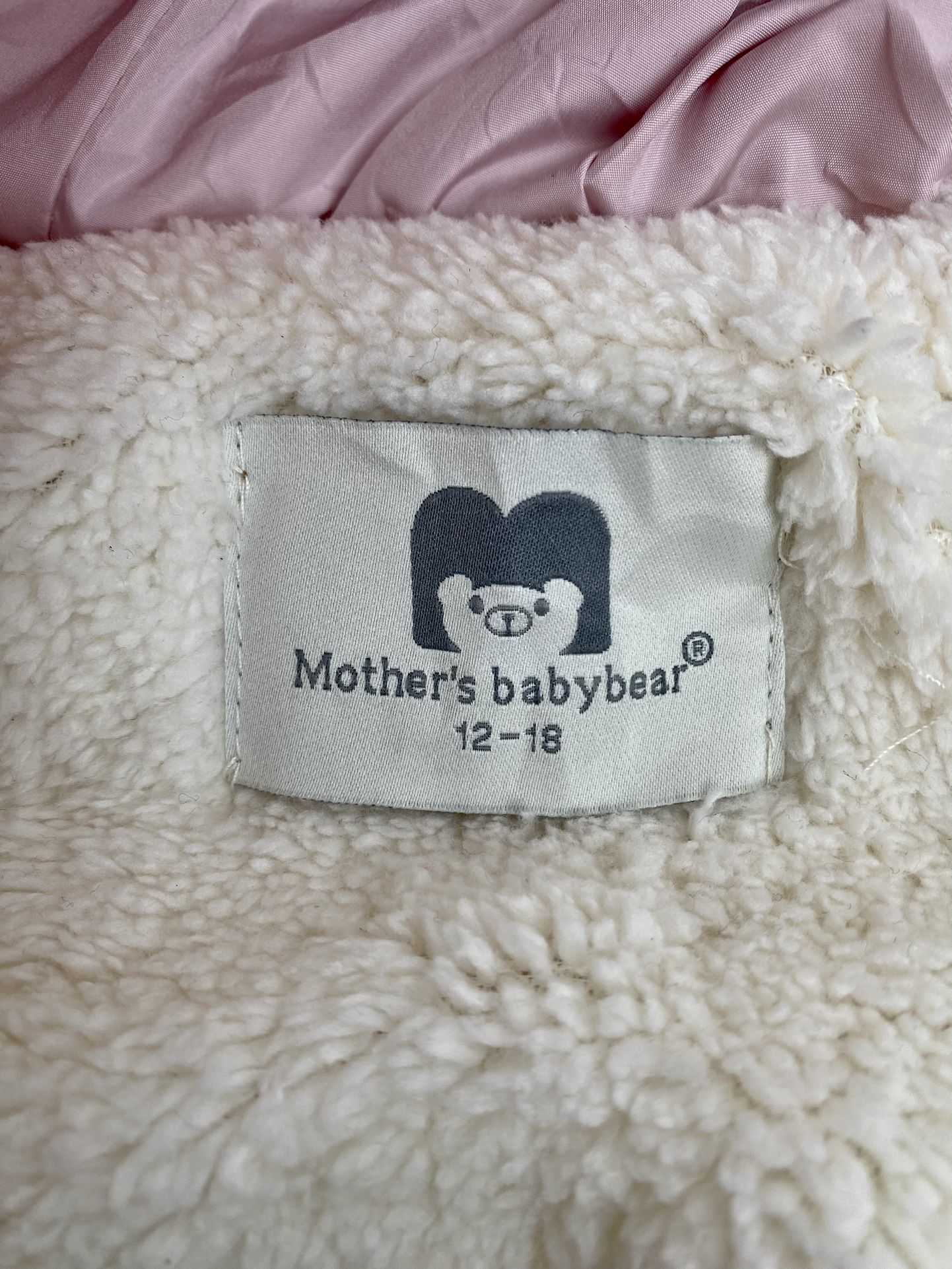 Size 12-18 Months Baby Girl Winter Snowsuit Jacket Toddler Jumpsuit Hoodie