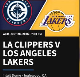 LA Clippers vs Lakers