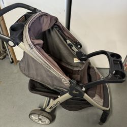 Gray Chicco Bravo Stroller 