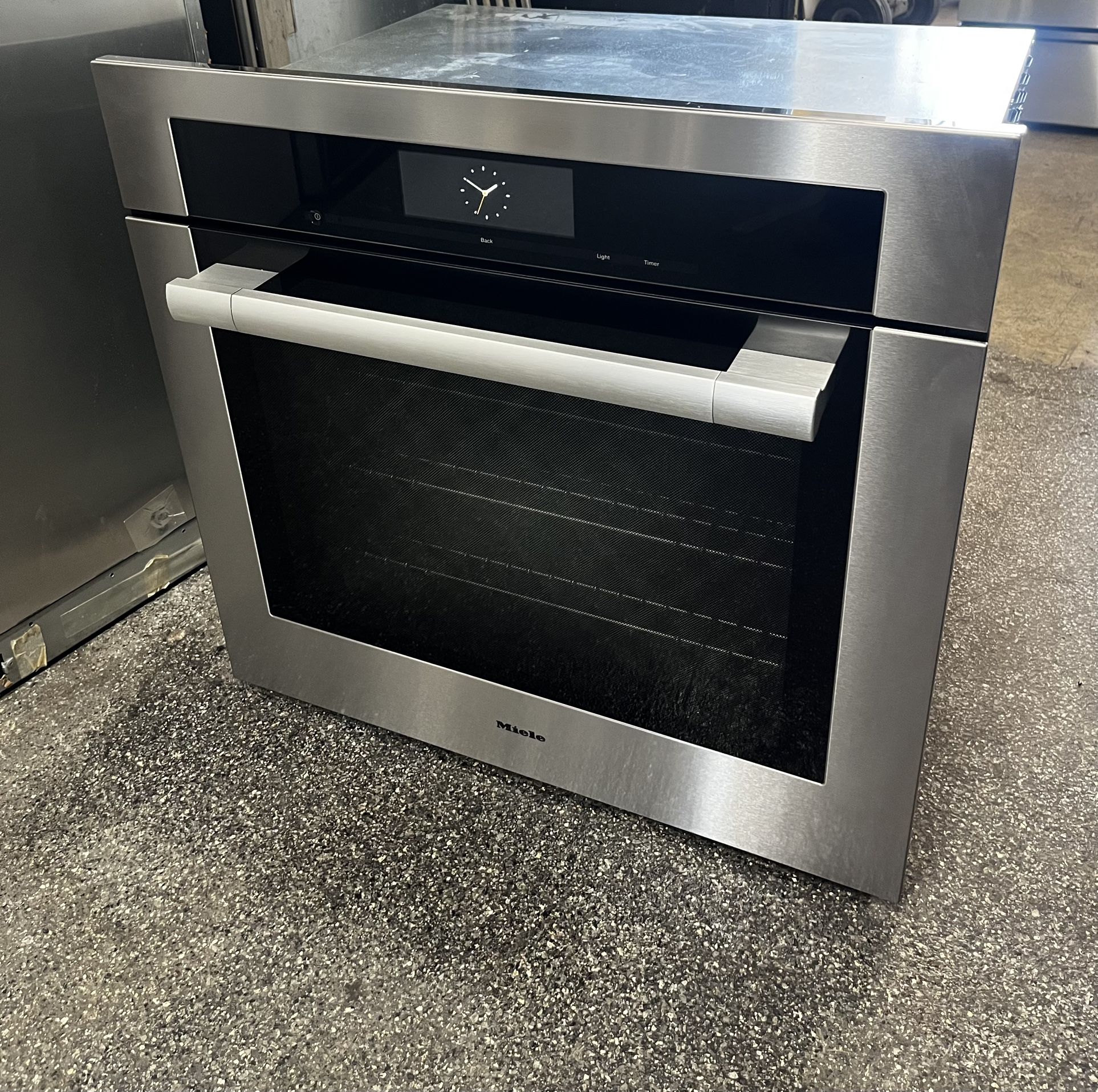 Miele 30” Wide Single Electric Wall Oven Stainless Steel