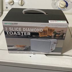 2 Slices Diamond Toaster