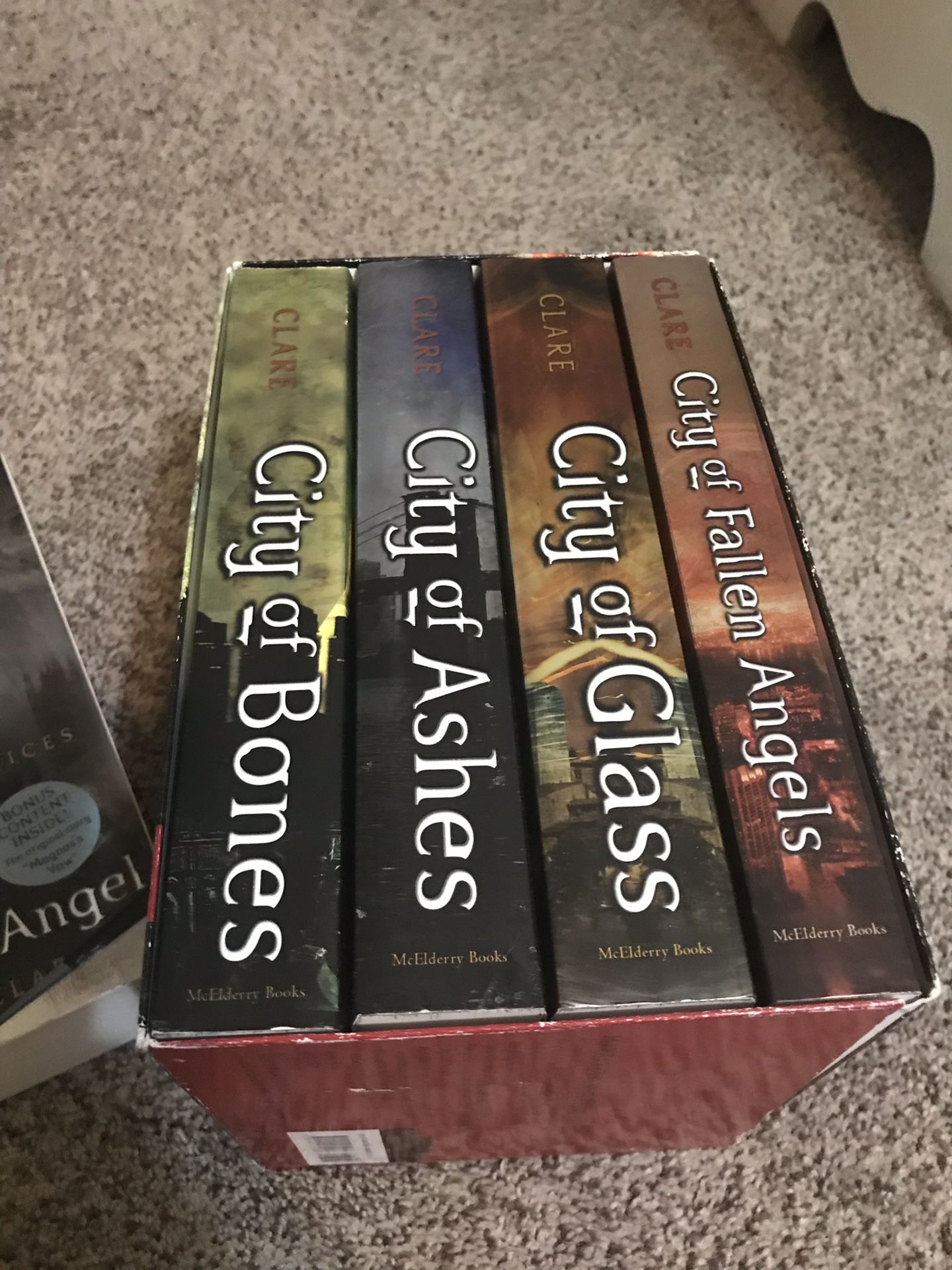 The Mortal Instruments Book Series + Book one of The Infernal Devices