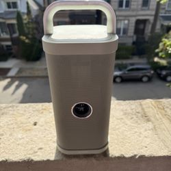 Brookstone Big Blue Party Indoor-Outdoor Wireless Bluetooth Speaker