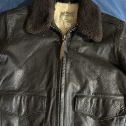 L.L Bean Brown Bomber Jacket