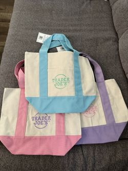 Trader Joes Pastel Bag
