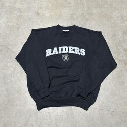 Vintage Oakland Raiders crewneck sweatshirt M 