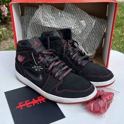 Nike Jordan 1 Mid Fearless Come Fly With Me Shoes (Men’s 10.5) Excellent Condition