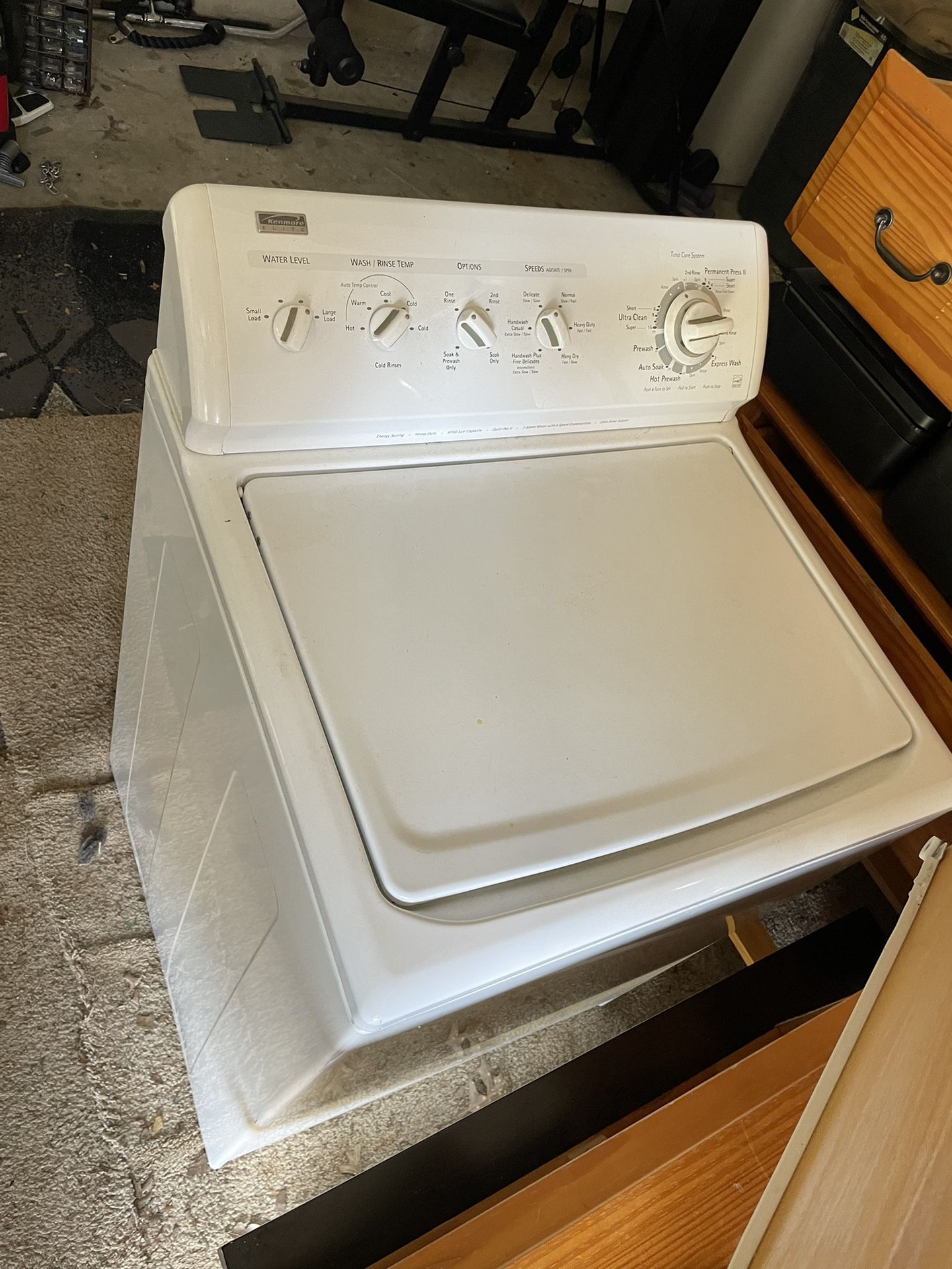 Kenmore Elite Washing Machine 