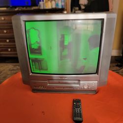 Aiwa 20" CRT TV/VCR VHS Combo With Remote 