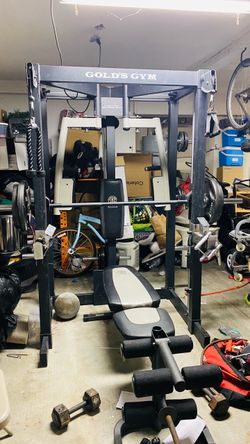Weight rack/bench/weights