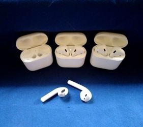 3 Airpods- earbuds- headphones 2nd gen $40 each or all for $100