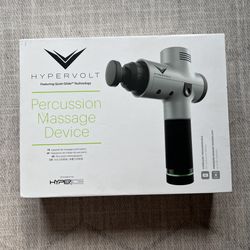 Hyperice Hypervolt Percussion Massage Gun Device (Silver) w/ Original Box