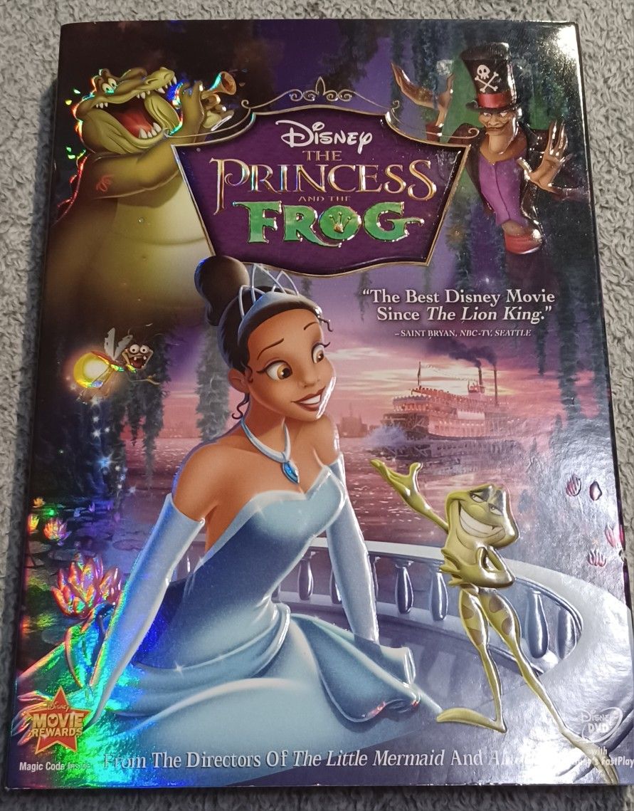 Disney The Princess And The Frog DVD Kids Kovie Show