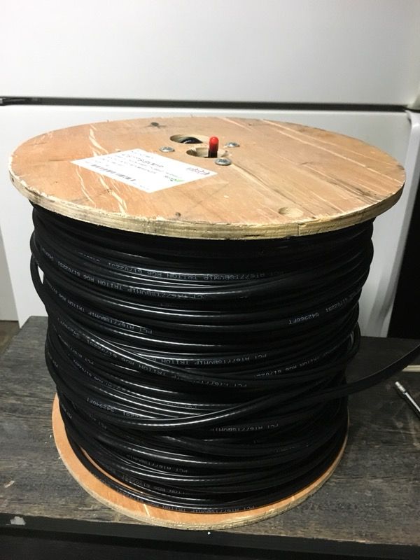MoCSY-7 series 6, RG6 75 ohm coaxial CATV cable, 1000 ft