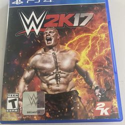 Ps4 WWE 2k17