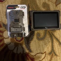 Trail Camera And Touch Screen Card Reader