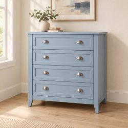 NEW Winston Porter Kostka 4-Drawer Dresser – Blue
