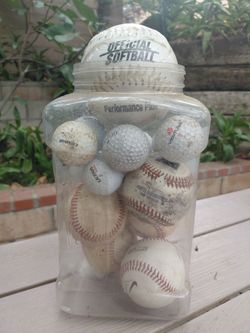 JAR OF BALLS