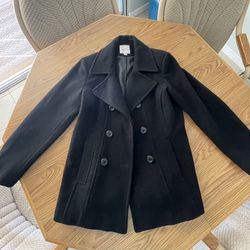 Dressy coat - Black. Size medium