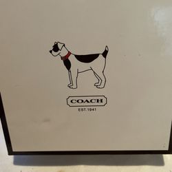 Coach Dog collar. Size Small