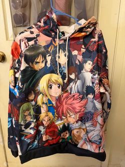 Anime hoodie size xl