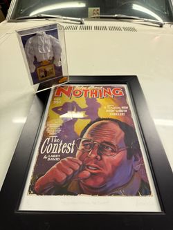 Seinfeld Artist Print & Pirate Shirt from DVD Box Set