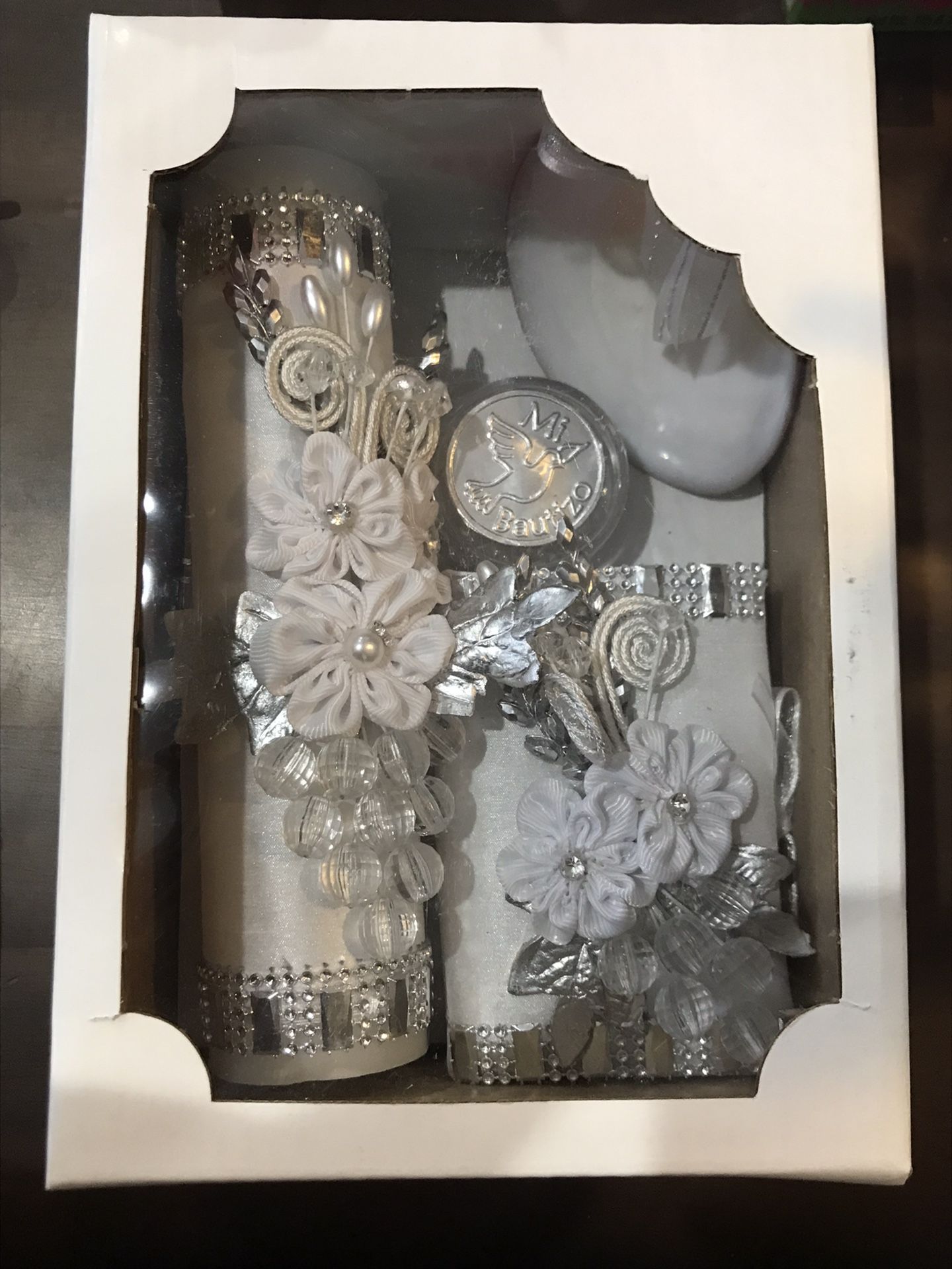 4 Piece Bautizo/ Baptism Set
