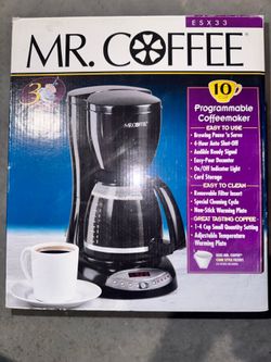 Mr. Coffee 10 Cup Programmable Coffeemaker (NEW)