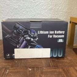 Lithium Ion Battery For Vacuum V6