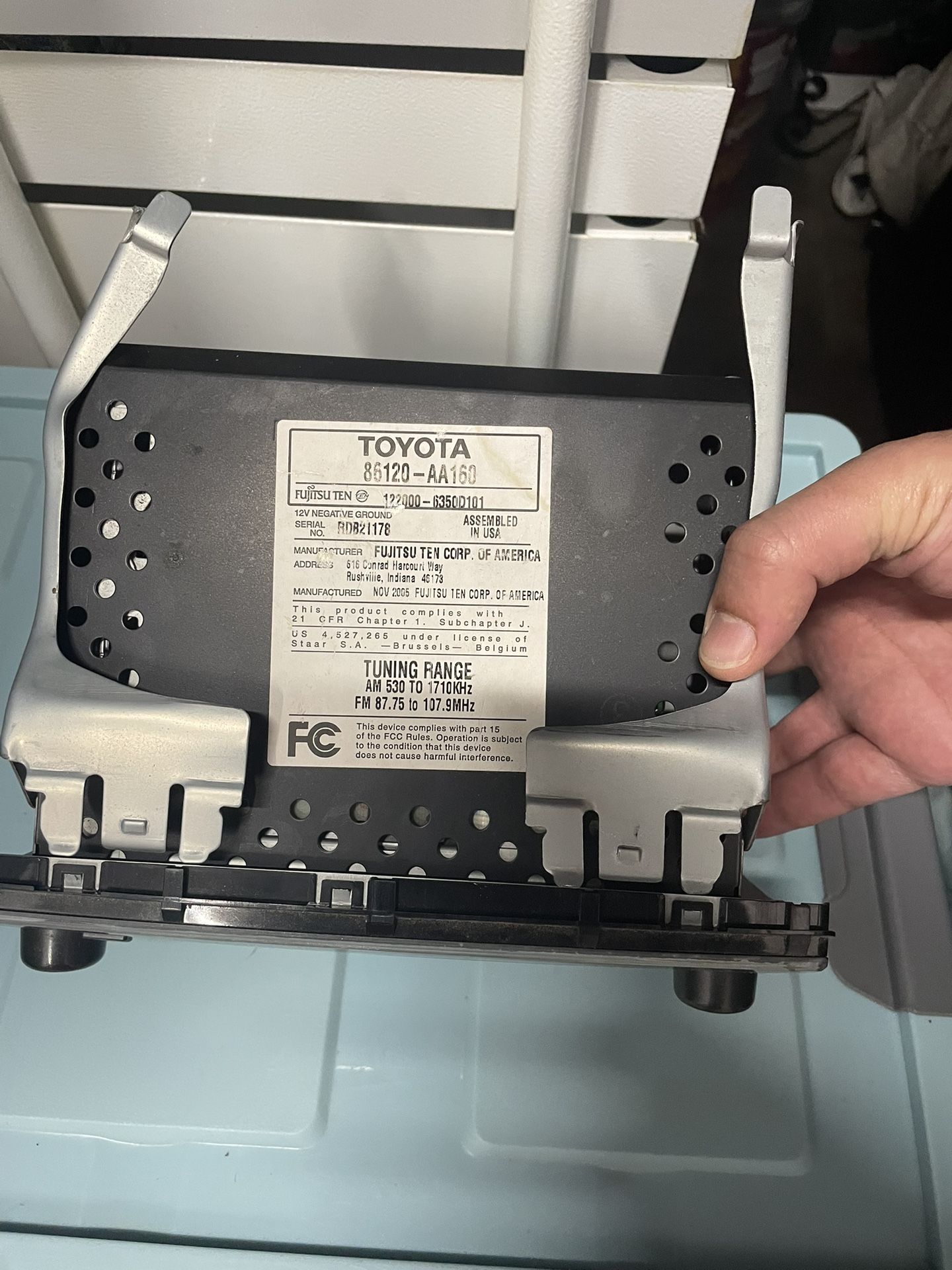 Factory Toyota Radio